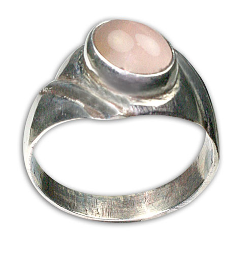 SKU 8786 - a Rose quartz rings Jewelry Design image
