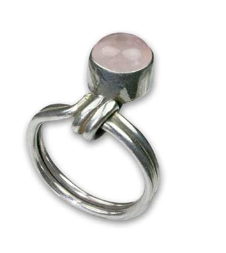 SKU 8787 - a Rose quartz rings Jewelry Design image