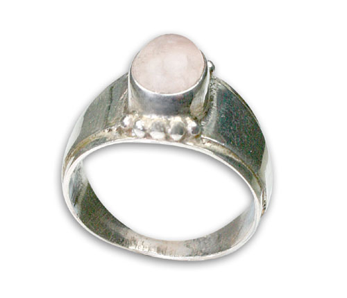 SKU 8788 - a Rose quartz rings Jewelry Design image