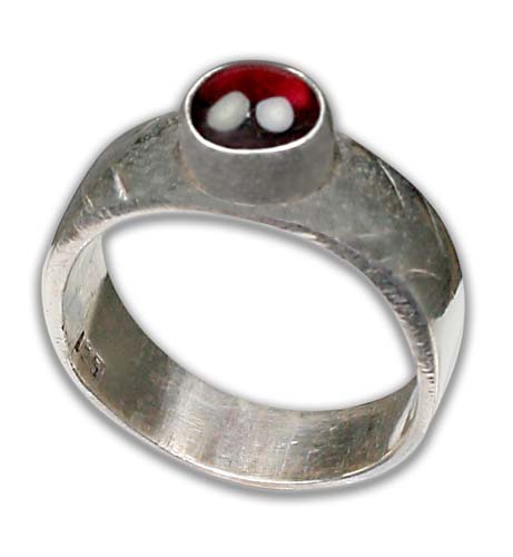 SKU 8801 - a Garnet rings Jewelry Design image