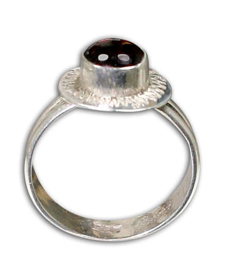 SKU 8835 - a Garnet rings Jewelry Design image
