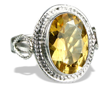 SKU 8894 - a Citrine rings Jewelry Design image