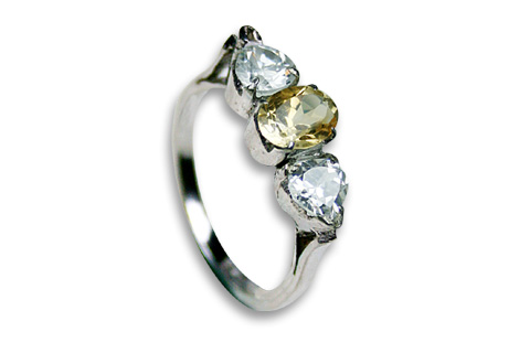 SKU 8941 - a Citrine rings Jewelry Design image
