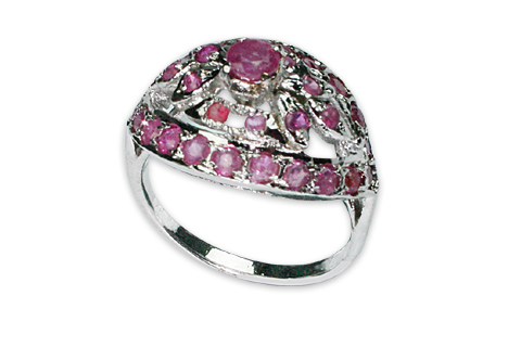 SKU 8954 - a Ruby rings Jewelry Design image