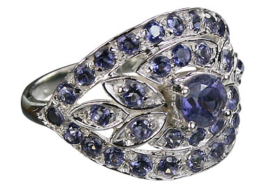 SKU 8967 - a Iolite rings Jewelry Design image