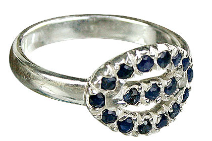 SKU 8970 - a Sapphire rings Jewelry Design image