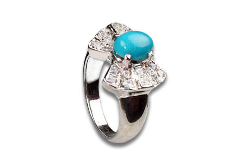 SKU 8979 - a Turquoise rings Jewelry Design image