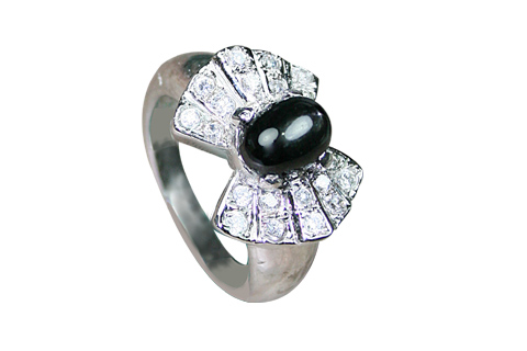 SKU 8982 - a Onyx rings Jewelry Design image