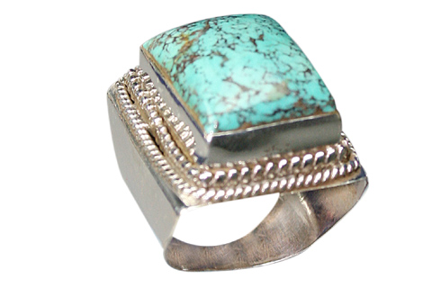SKU 9035 - a Turquoise rings Jewelry Design image