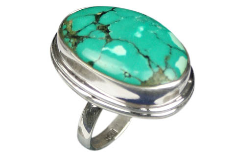 SKU 9039 - a Turquoise rings Jewelry Design image