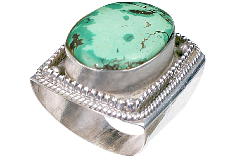 SKU 9040 - a Turquoise rings Jewelry Design image
