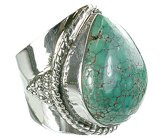 SKU 9043 - a Turquoise rings Jewelry Design image