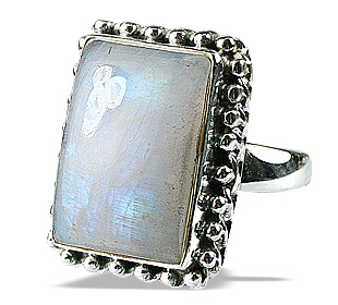 SKU 9169 - a Moonstone rings Jewelry Design image