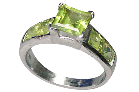 SKU 9182 - a Peridot rings Jewelry Design image