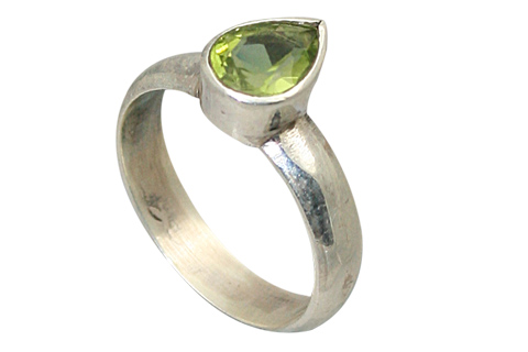 SKU 9194 - a Peridot rings Jewelry Design image