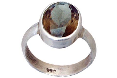 SKU 9201 - a Smoky Quartz rings Jewelry Design image