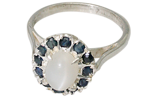 SKU 9416 - a Moonstone rings Jewelry Design image