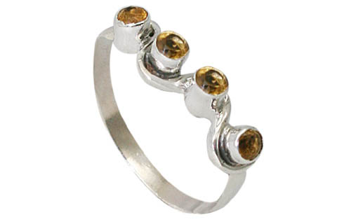 SKU 9513 - a Citrine rings Jewelry Design image
