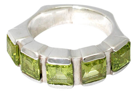 SKU 9517 - a Peridot rings Jewelry Design image