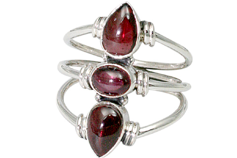SKU 9636 - a Garnet rings Jewelry Design image