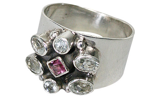 SKU 9987 - a Aquamarine rings Jewelry Design image