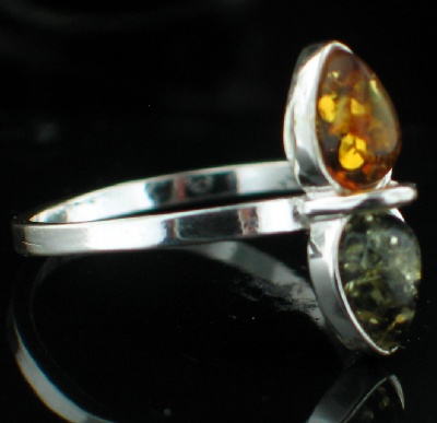 unique Amber rings Jewelry