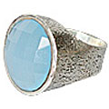 Design 10297: blue chalcedony american-southwest rings