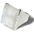 10361: Silver Setting white moonstone mens rings