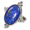 Design 11966: blue lapis lazuli american-southwest rings