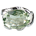 Design 12290: green green amethyst solitaire rings