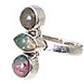 Design 12304: green,red bloodstone rings