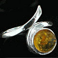 Design 12507: orange amber rings