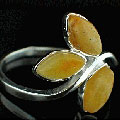 Design 12513: yellow amber rings