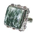 Design 13617: green,gray jasper mother's day rings