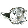 Design 13771: white crystal rings