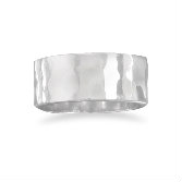 Silver gemstone rings