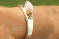 pink opal rings