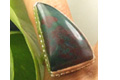Design 7219: green,red bloodstone american-southwest, mens rings