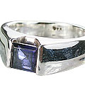Design 7229: blue iolite rings