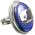 Design 8614: blue lapis lazuli american-southwest rings