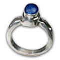 8620: Silver Setting blue lapis lazuli rings