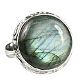 Design 8714: blue,green,gray labradorite rings