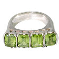 peridot rings