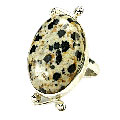Design 9553: black,brown,yellow jasper american-southwest, mens rings