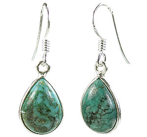 SKU 16163 - a Turquoise Earrings Jewelry Design image